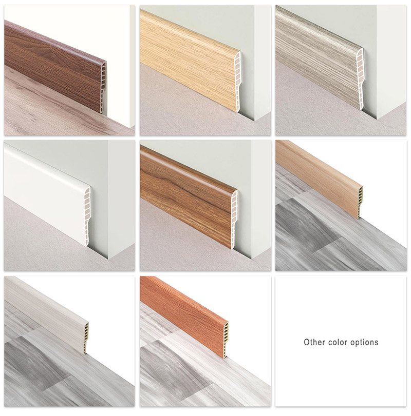 V&aacute;n ch&acirc;n tường tr&ograve;n bằng b&uacute;t ch&igrave; PVC