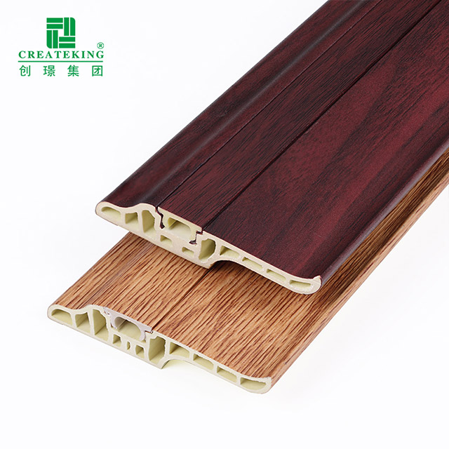 Tấm ốp chân tường bằng nhựa PVC 68 * 17mm