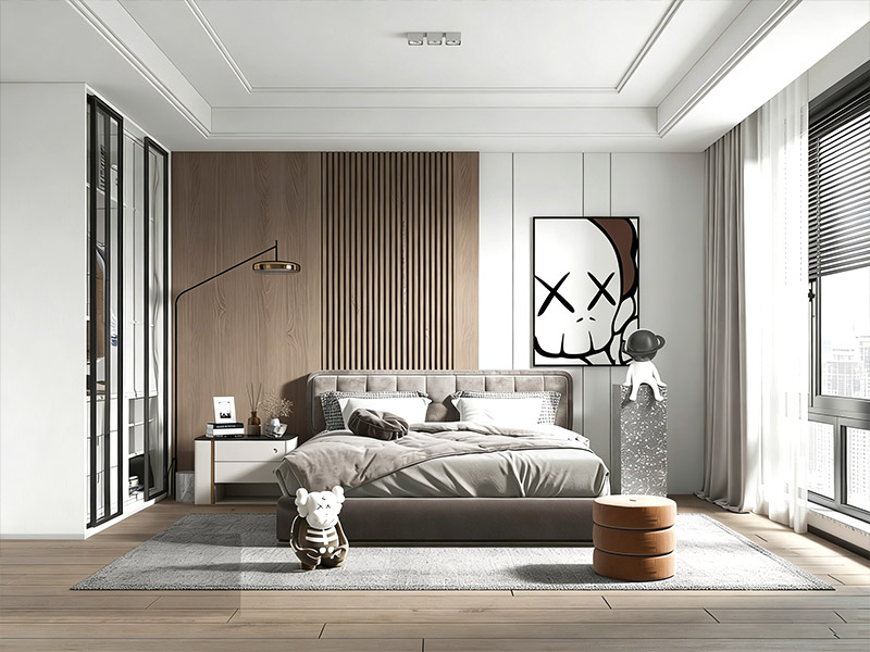 tấm tường gỗ rắn