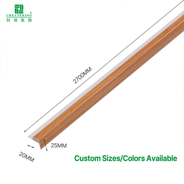 Dải mũi cầu thang SPC hình chữ F 20 * 25mm