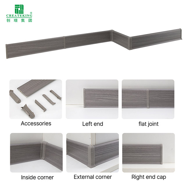 Tấm ốp sàn SPC 70 * 15mm kèm phụ kiện
