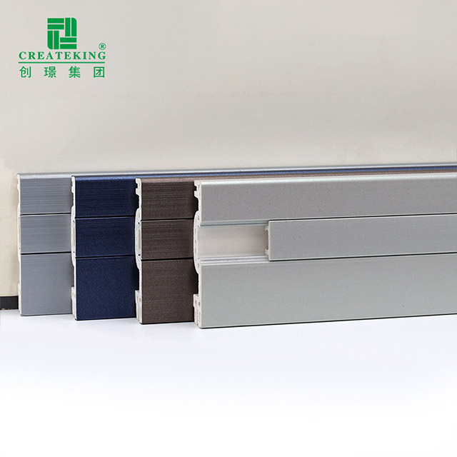 Tấm ốp chân tường ẩn WPC 50 * 12mm