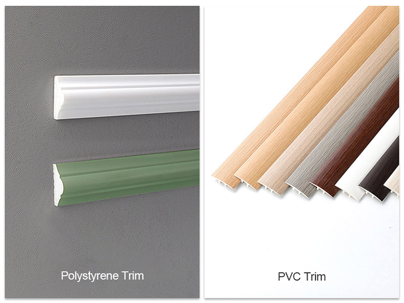 Sự khác biệt giữa trang trí Polystyrene và trang trí PVC là gì?